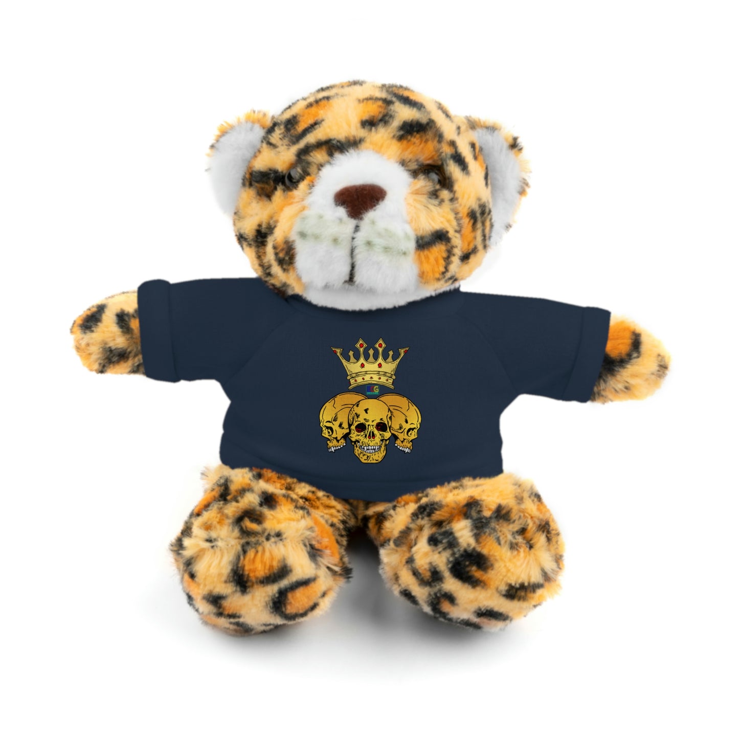 Triple Skull Crown Stuffed Animals with Tee