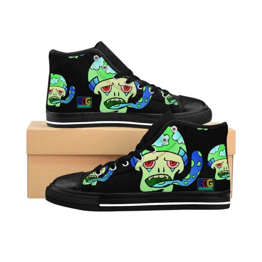 Green Shroom Women's High-top Sneakers