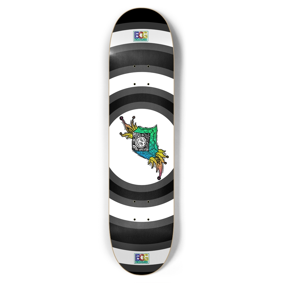 Clock in a Box Skateboard