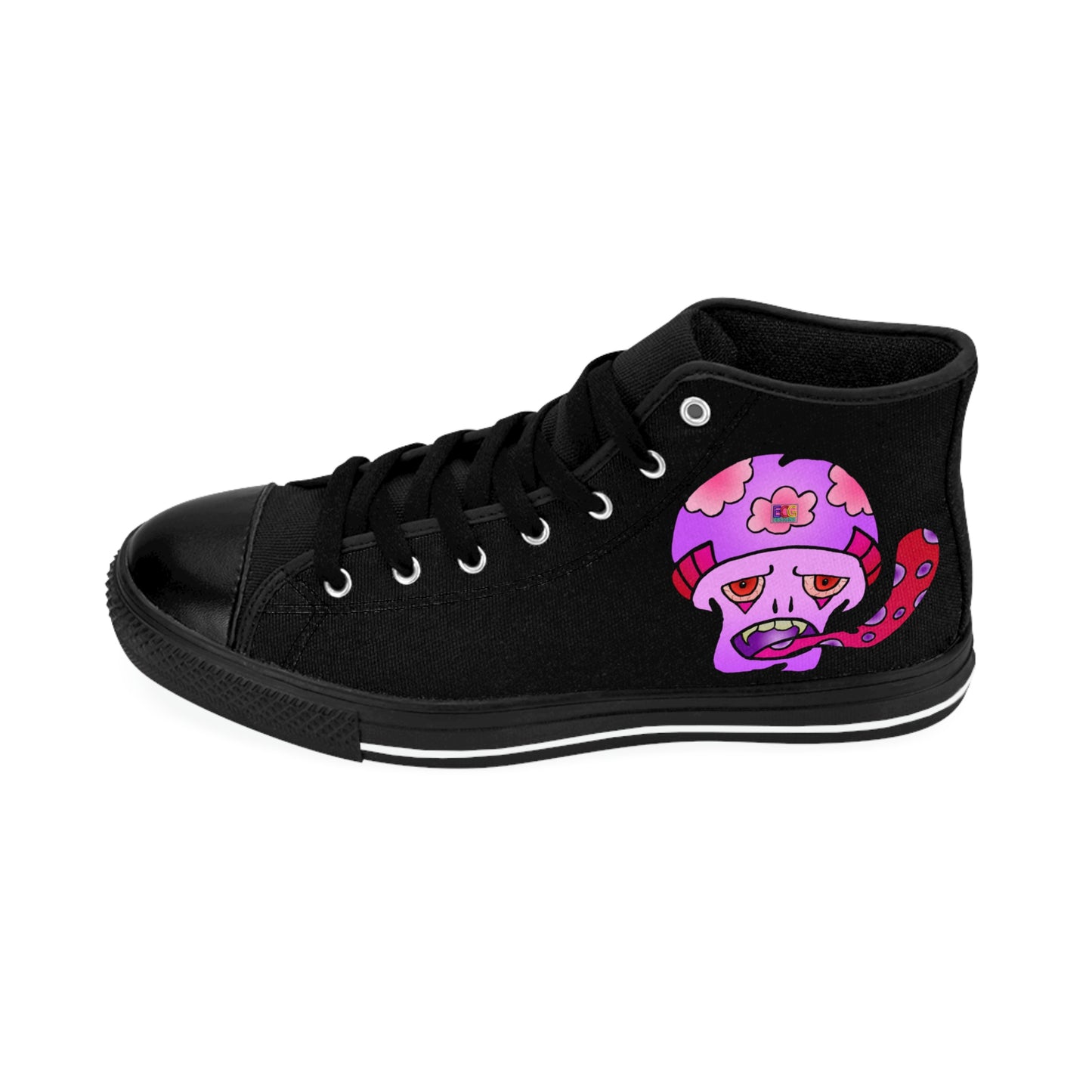 Pink Shroom Women's Classic Sneakers