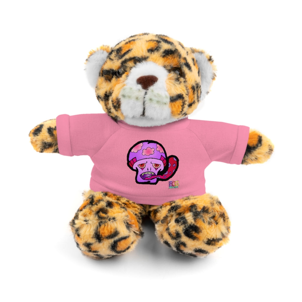 Pink Shroom Stuffed Animals with Tee