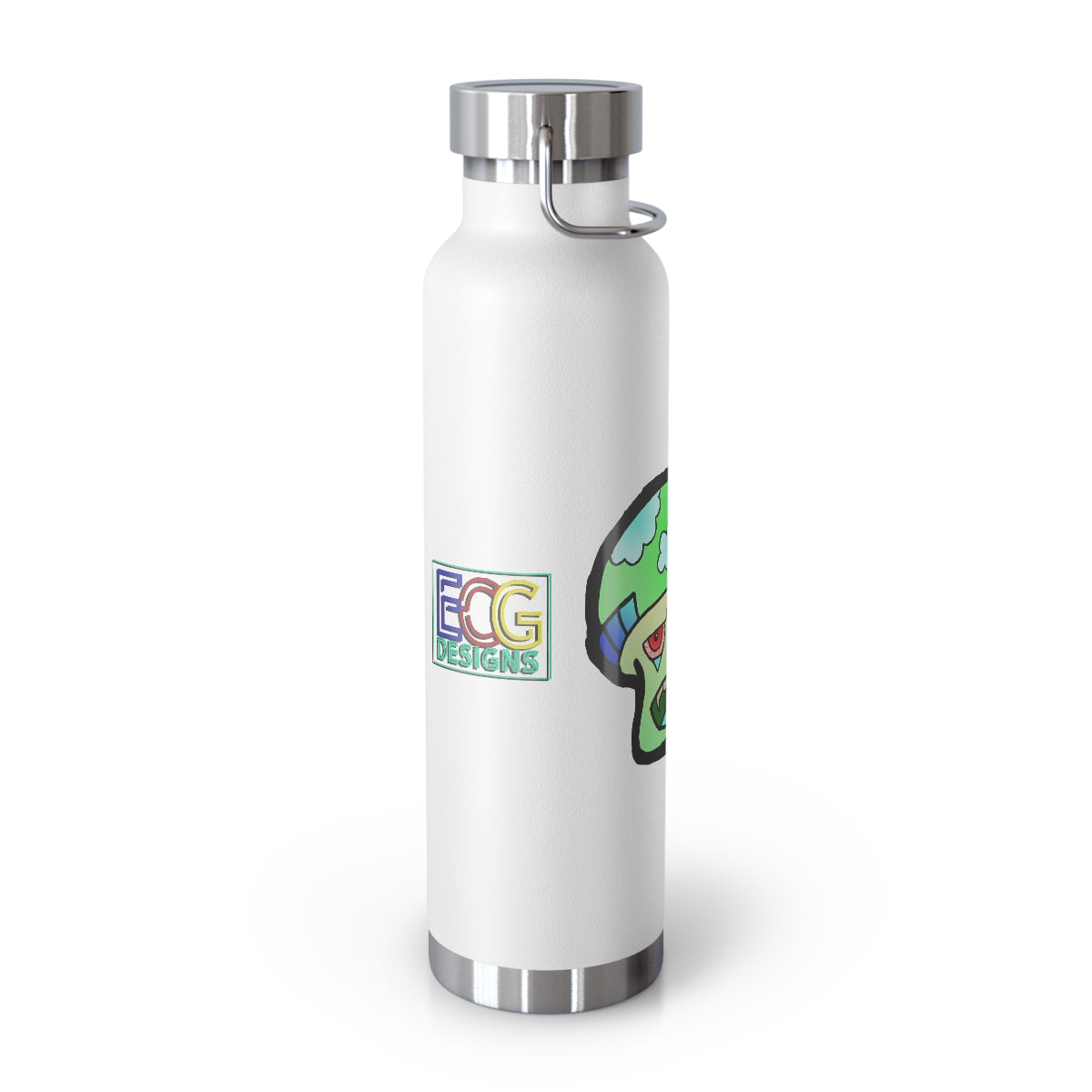 Green Shroom 22oz Vacuum Insulated Bottle