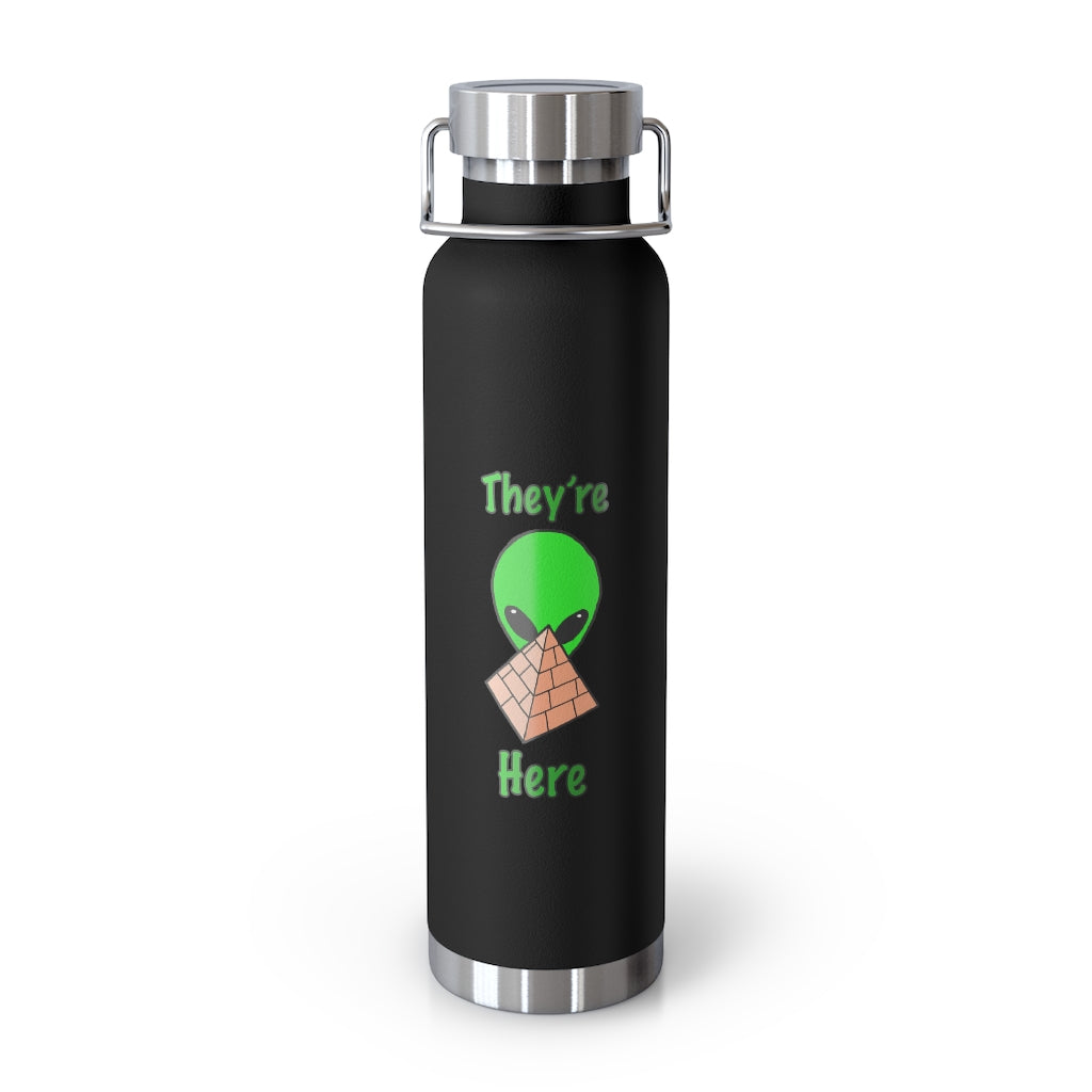 Green Alien 22oz Vacuum Insulated Bottle