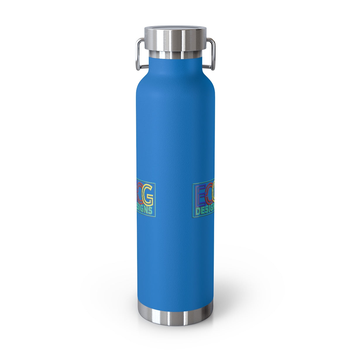 Blue and Purple Melted Popsicle 22oz Vacuum Insulated Bottle