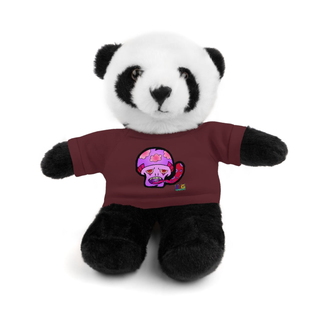 Pink Shroom Stuffed Animals with Tee