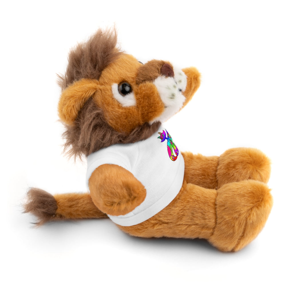 Rainbow Cat Stuffed Animals with Tee