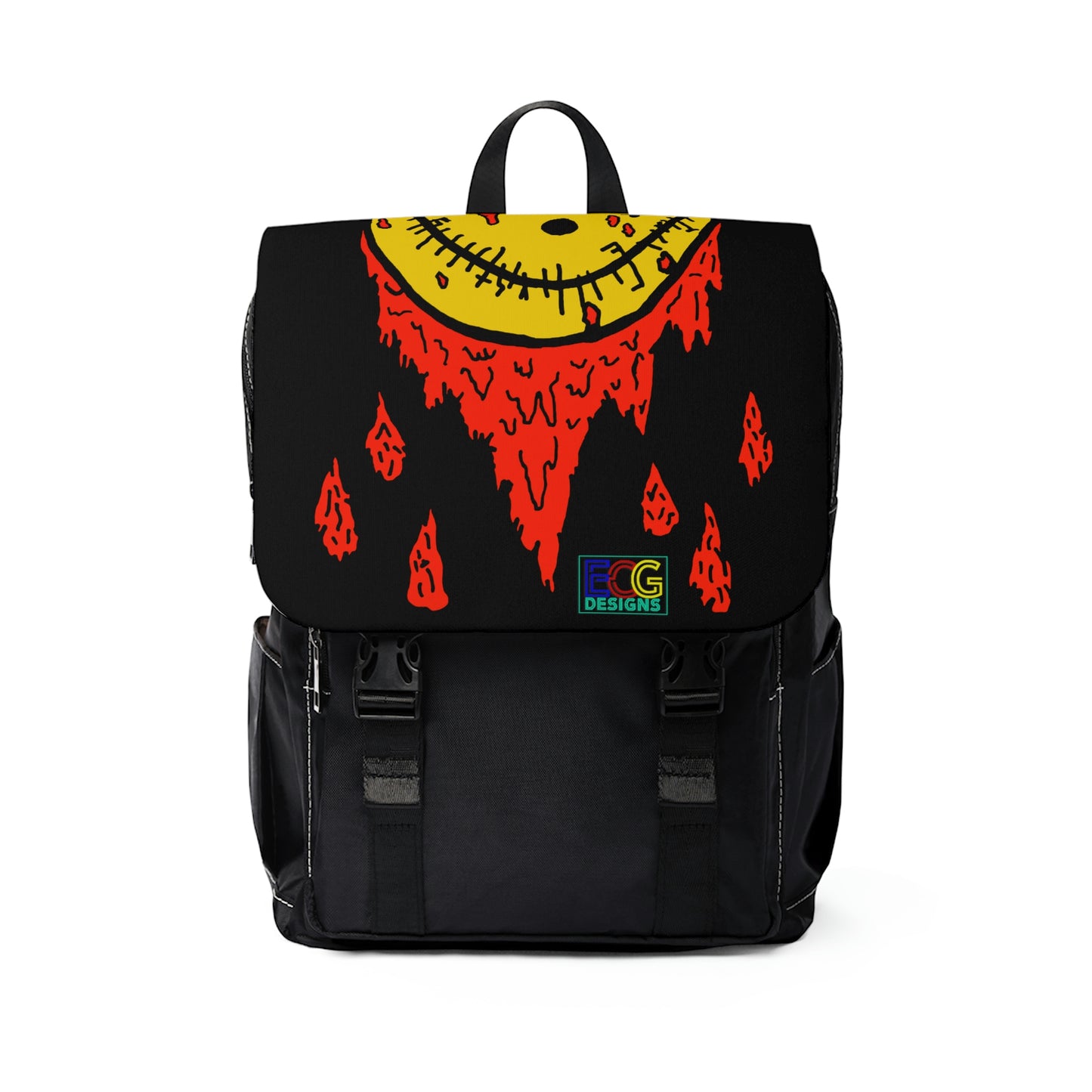 The Bloody Smile Unisex Casual Shoulder Backpack