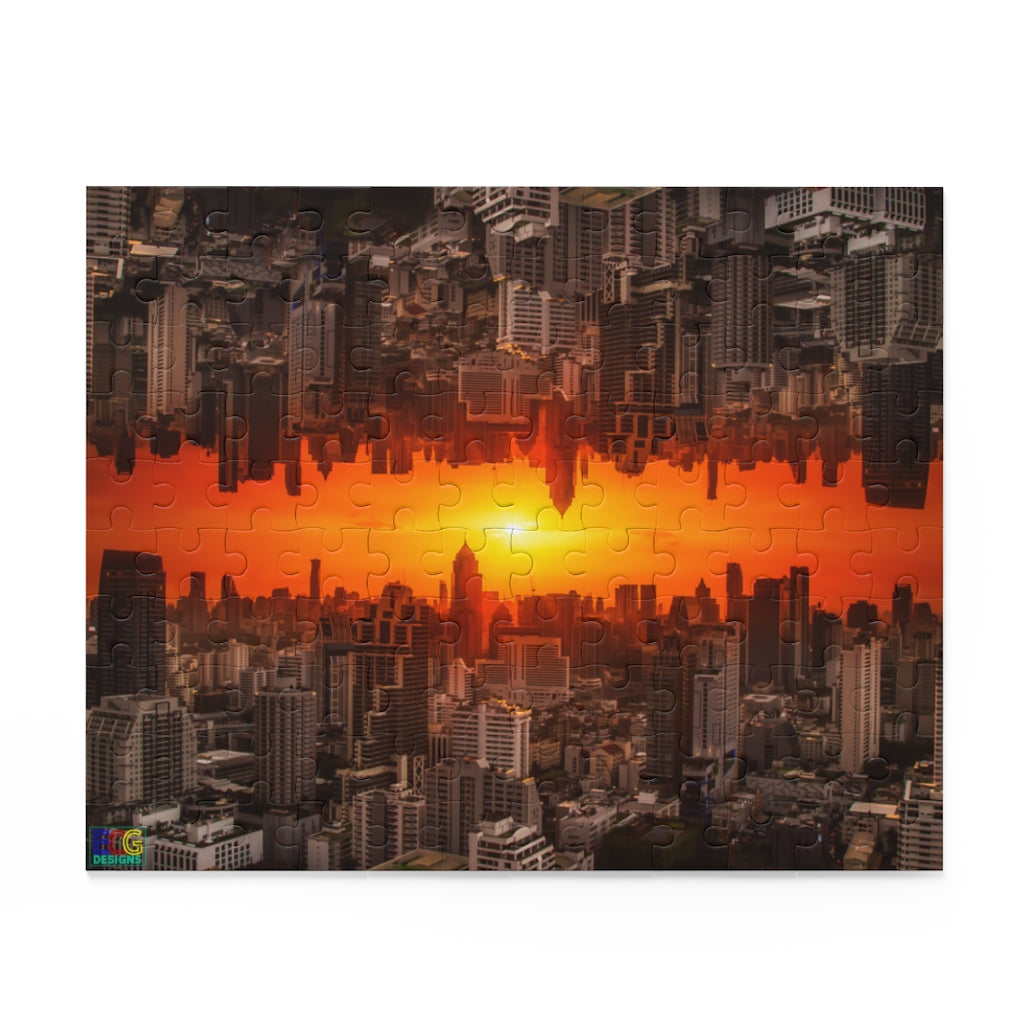 Inverted City Puzzle (120, 252, 500-Piece)