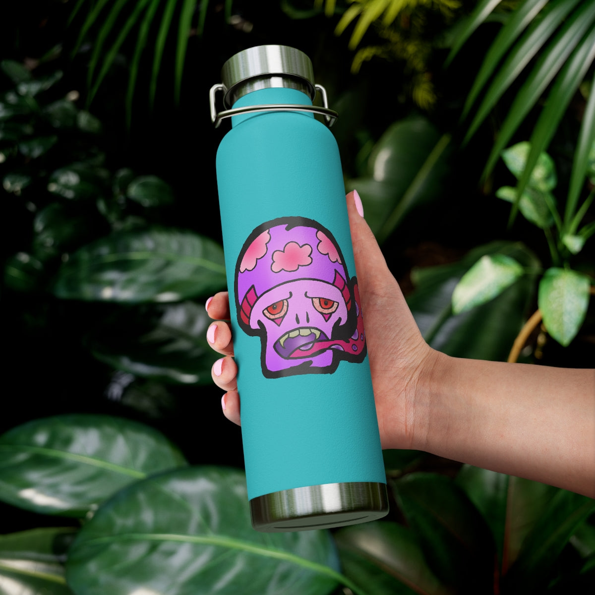 Pink Shroom 22oz Vacuum Insulated Bottle