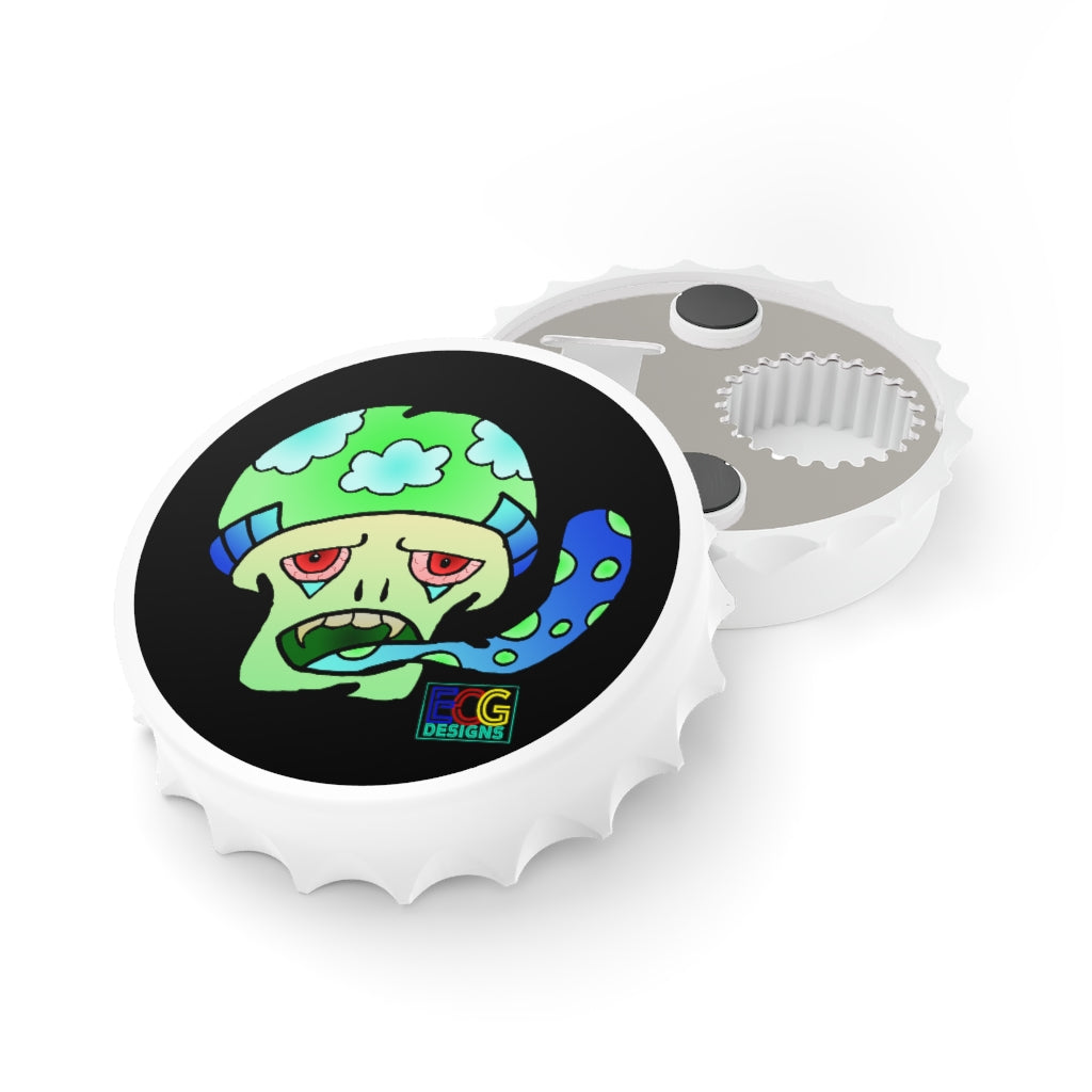 Green Shroom Bottle Opener