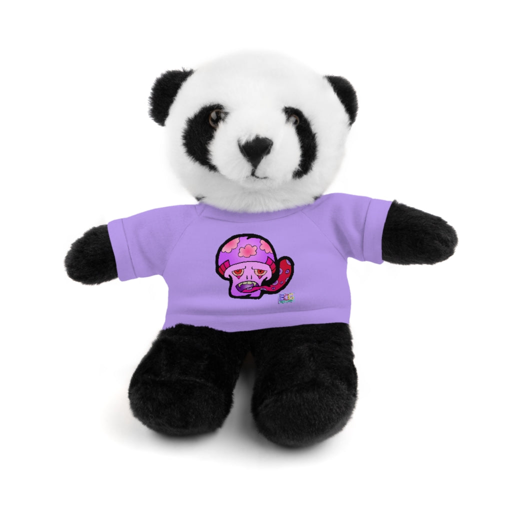 Pink Shroom Stuffed Animals with Tee