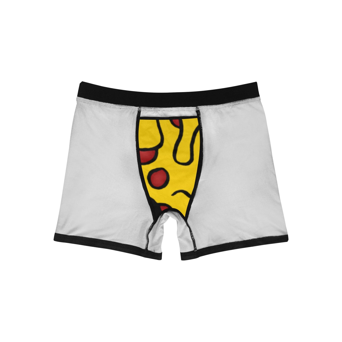 Pizza Drip Men's Boxer Briefs with Inner Pocket (Model L34)