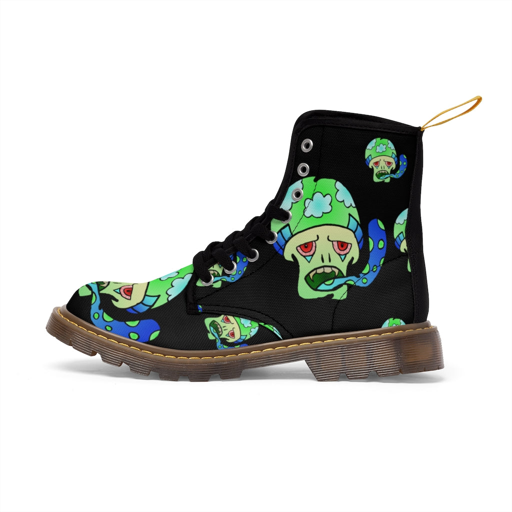 Green Shroom Men's Canvas Boots