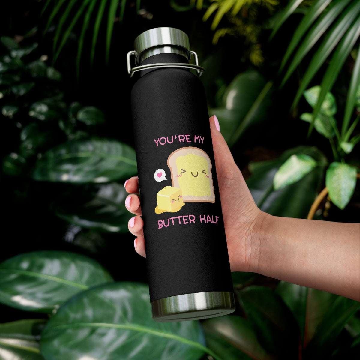 My Butter Half 22oz Vacuum Insulated Bottle