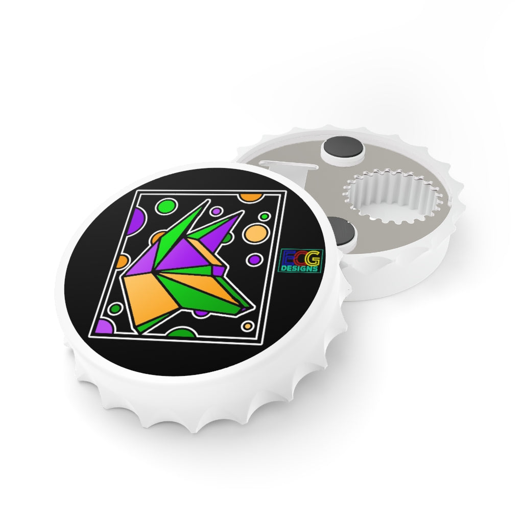 Mardi Gras Box Dog Bottle Opener