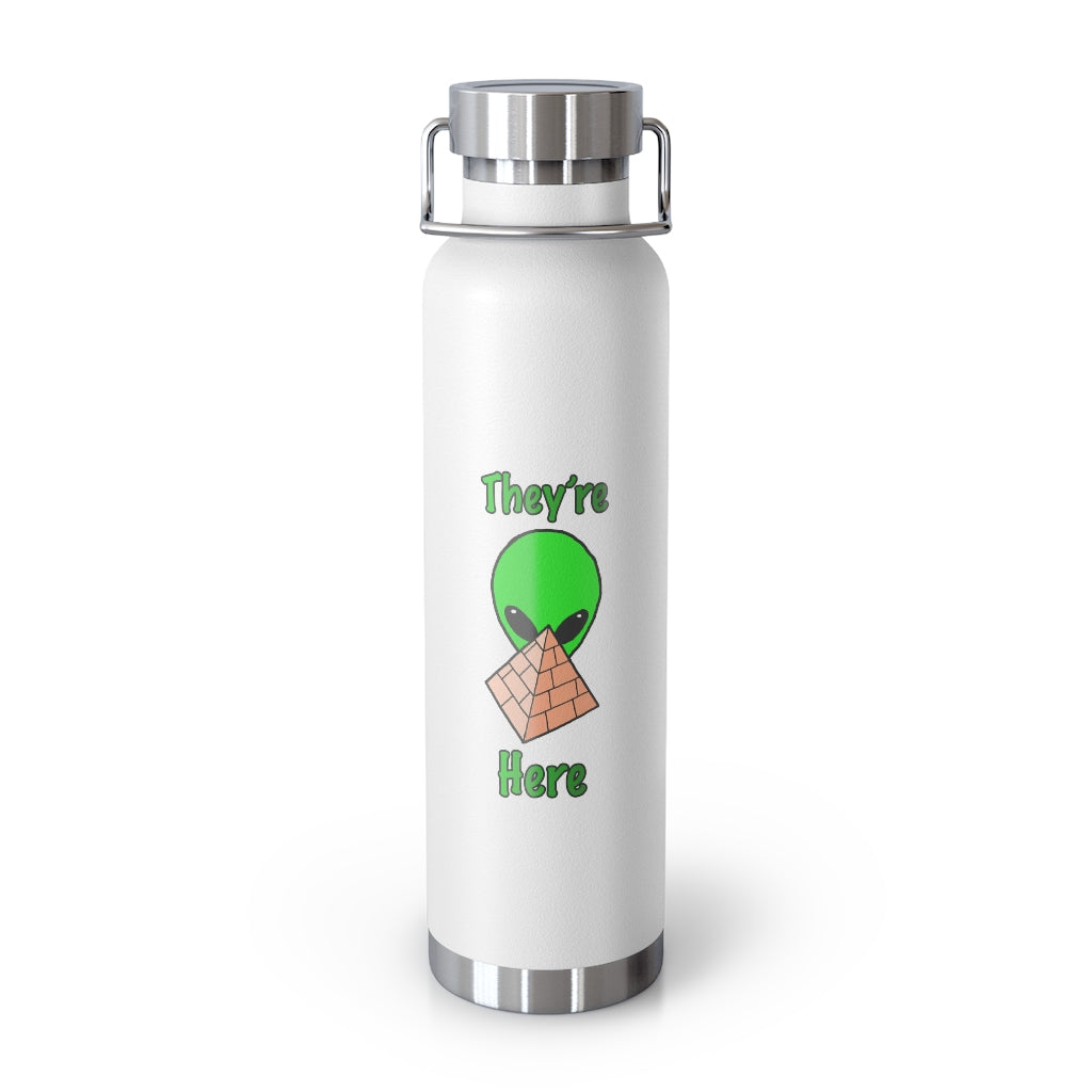 Green Alien 22oz Vacuum Insulated Bottle