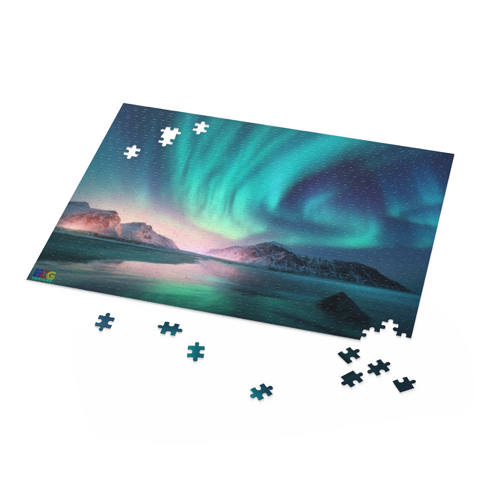 Aurora Borealis Puzzle (120, 252, 500-Piece)