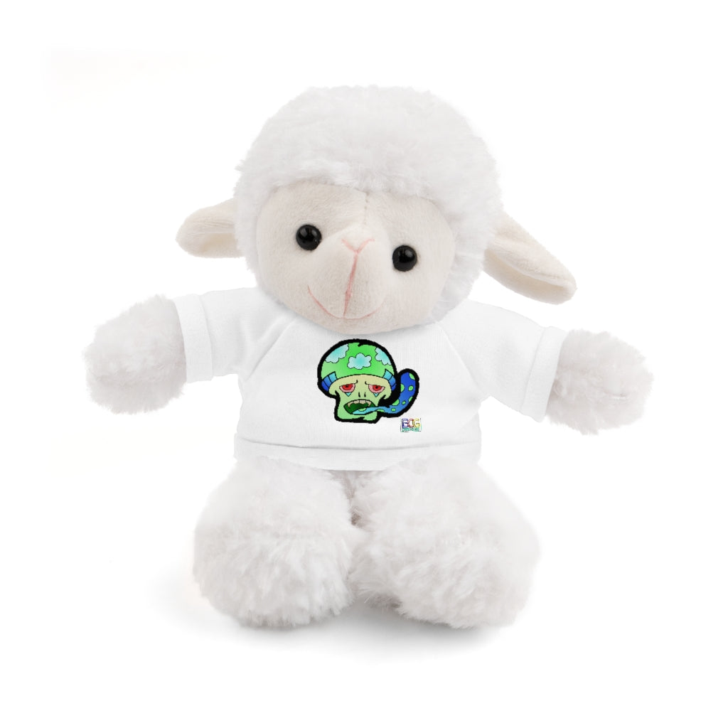 Green Shroom Stuffed Animals with Tee