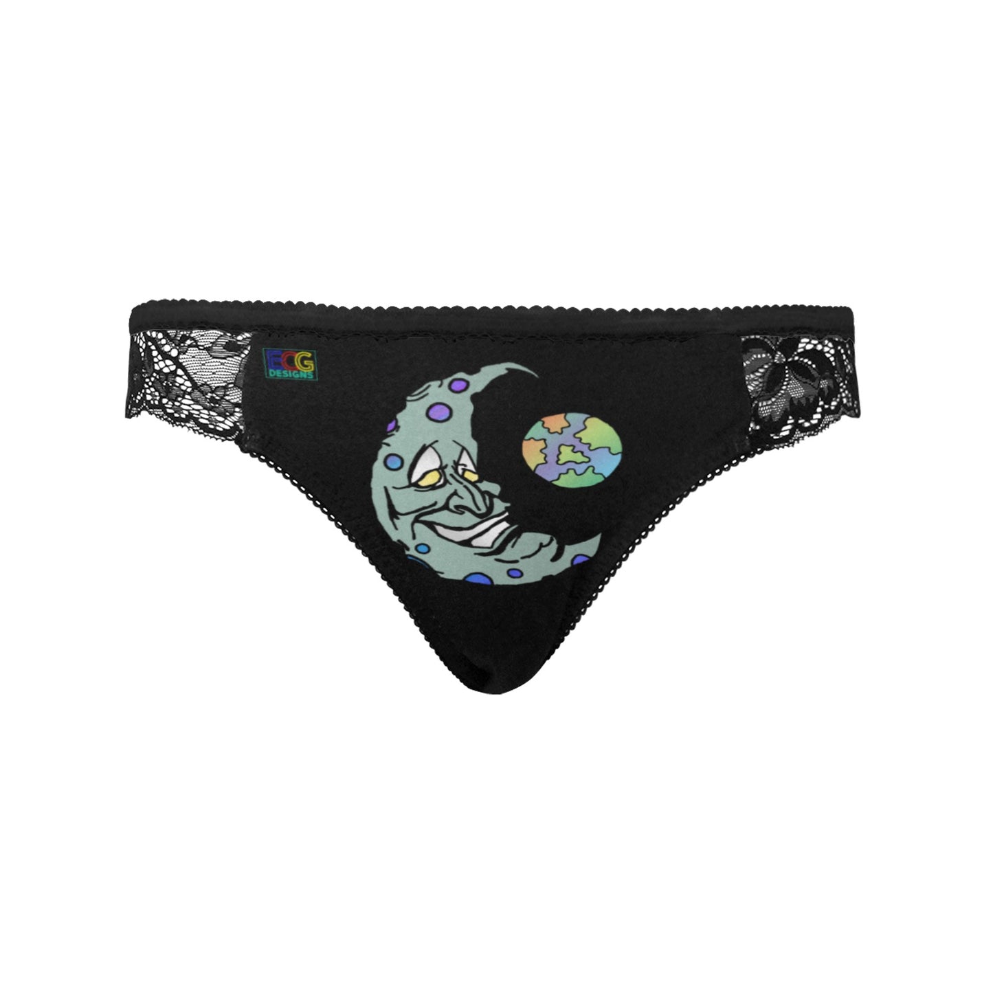 Green Moon Women's Lace Panty (Model L41)