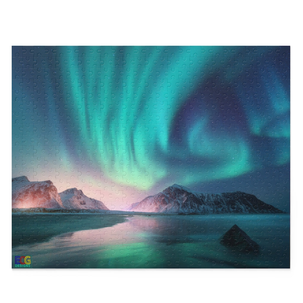 Aurora Borealis Puzzle (120, 252, 500-Piece)