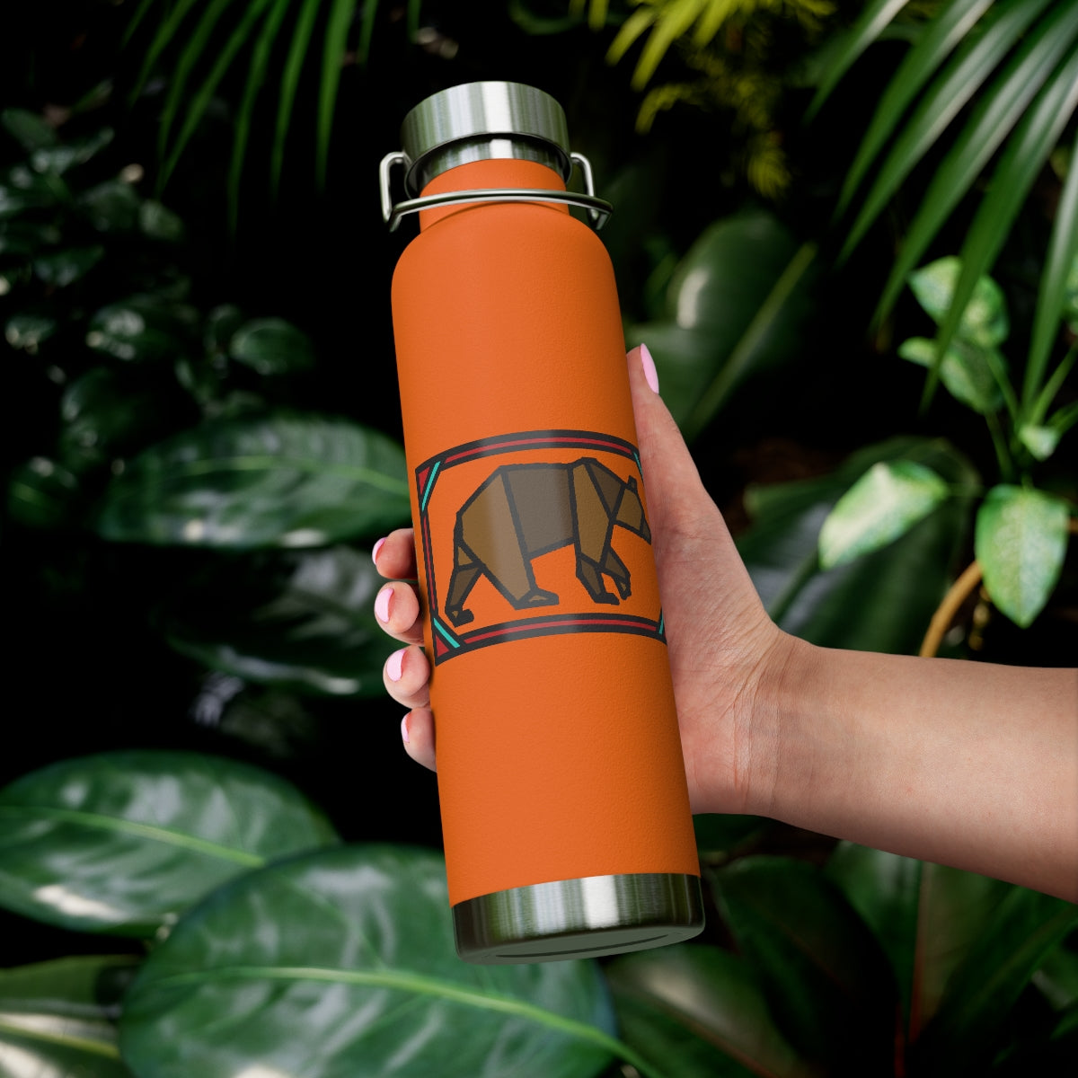 Brown Box Bear 22oz Vacuum Insulated Bottle