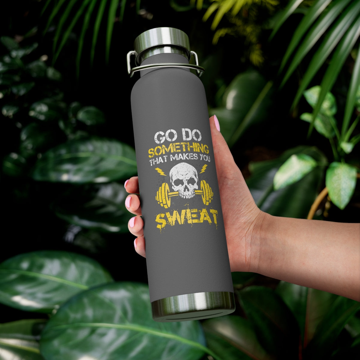 Gym Skull 22oz Vacuum Insulated Bottle