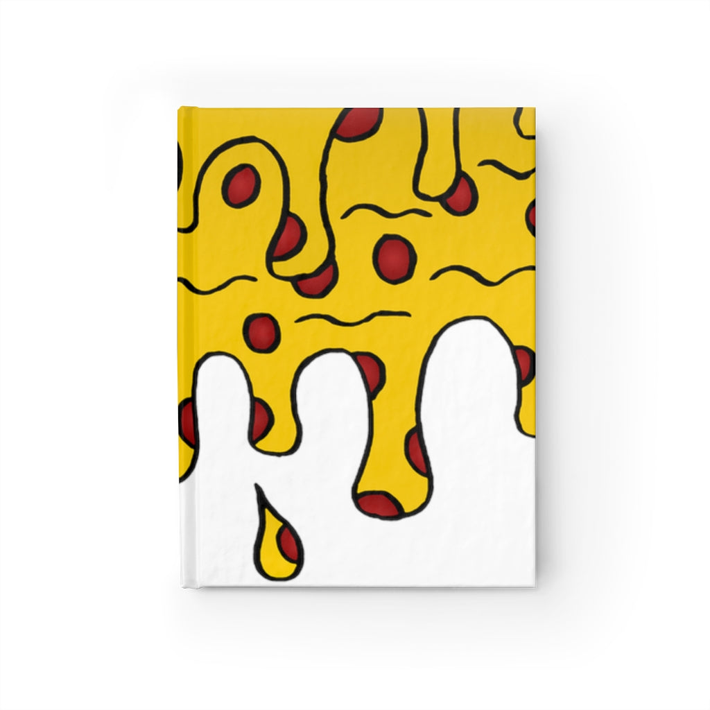 Cheesy Pizza Journal - Ruled Line