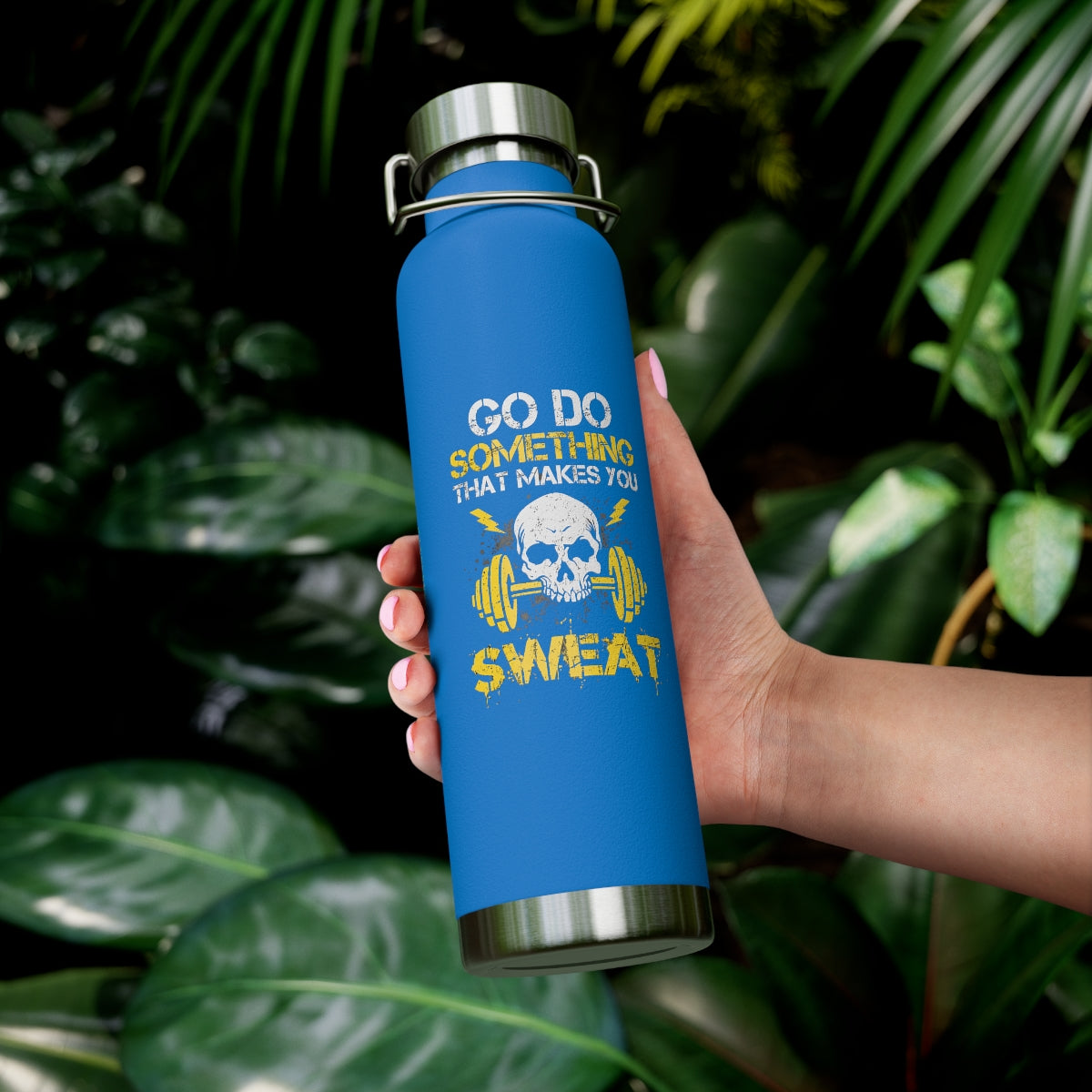 Gym Skull 22oz Vacuum Insulated Bottle