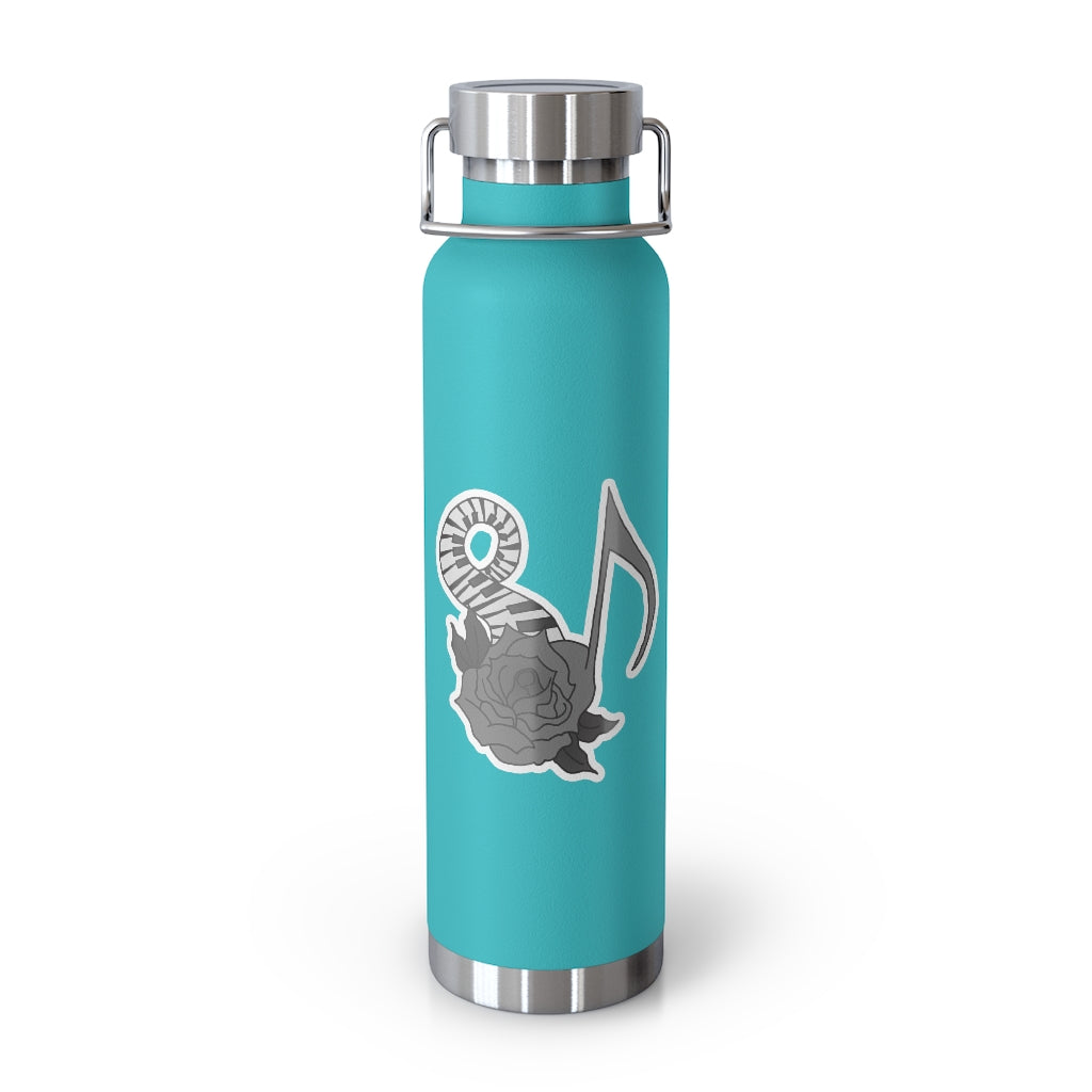 Musical Rose 22oz Vacuum Insulated Bottle