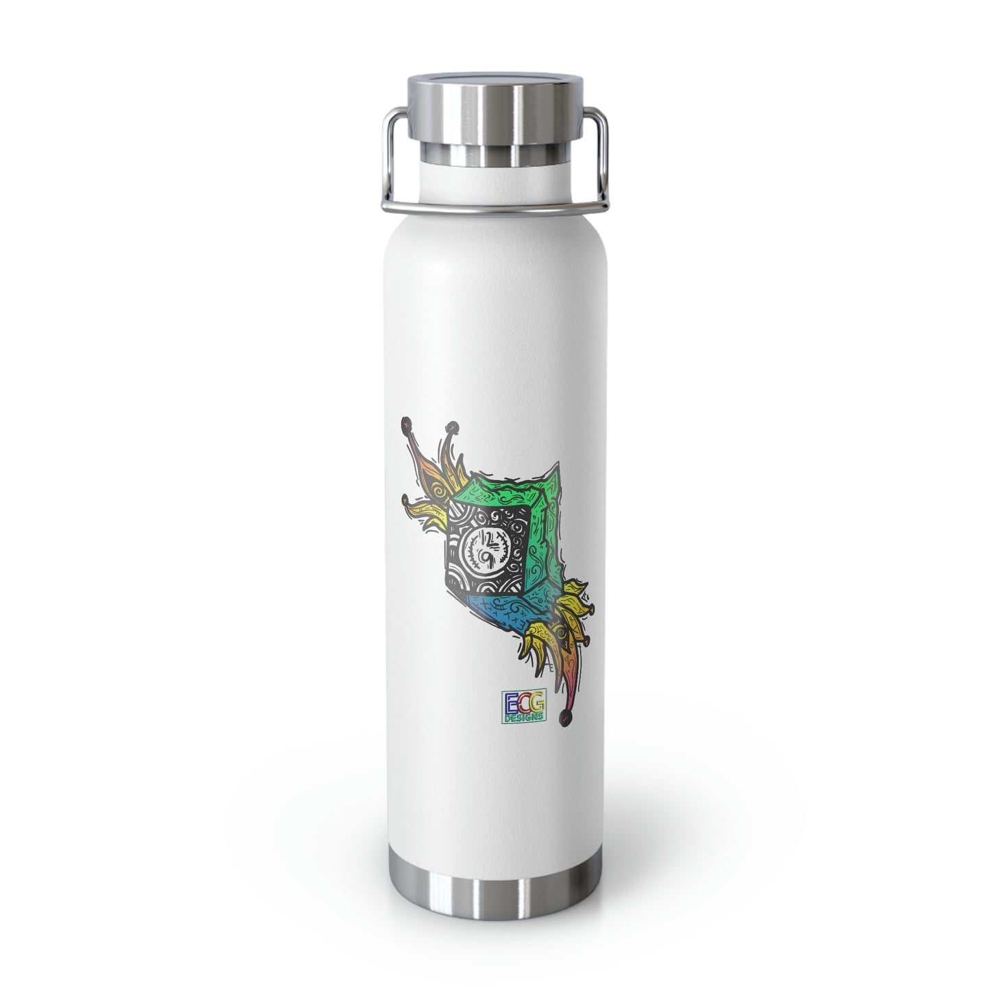 Clock in a Box 22oz Vacuum Insulated Bottle