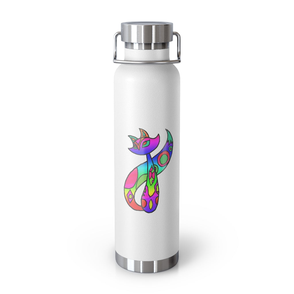 Rainbow Cat 22oz Vacuum Insulated Bottle