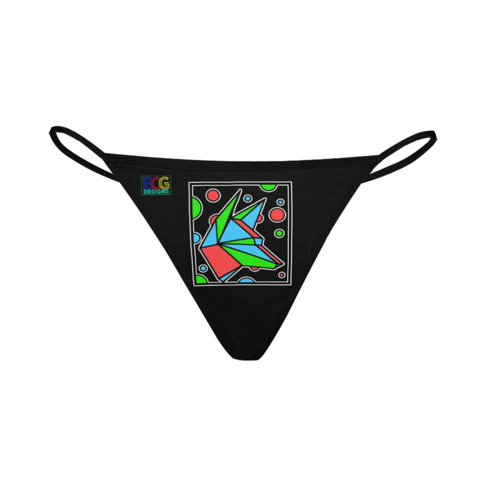 RBG Box Dog Women's All Over Print G-String Panties (Model L35)