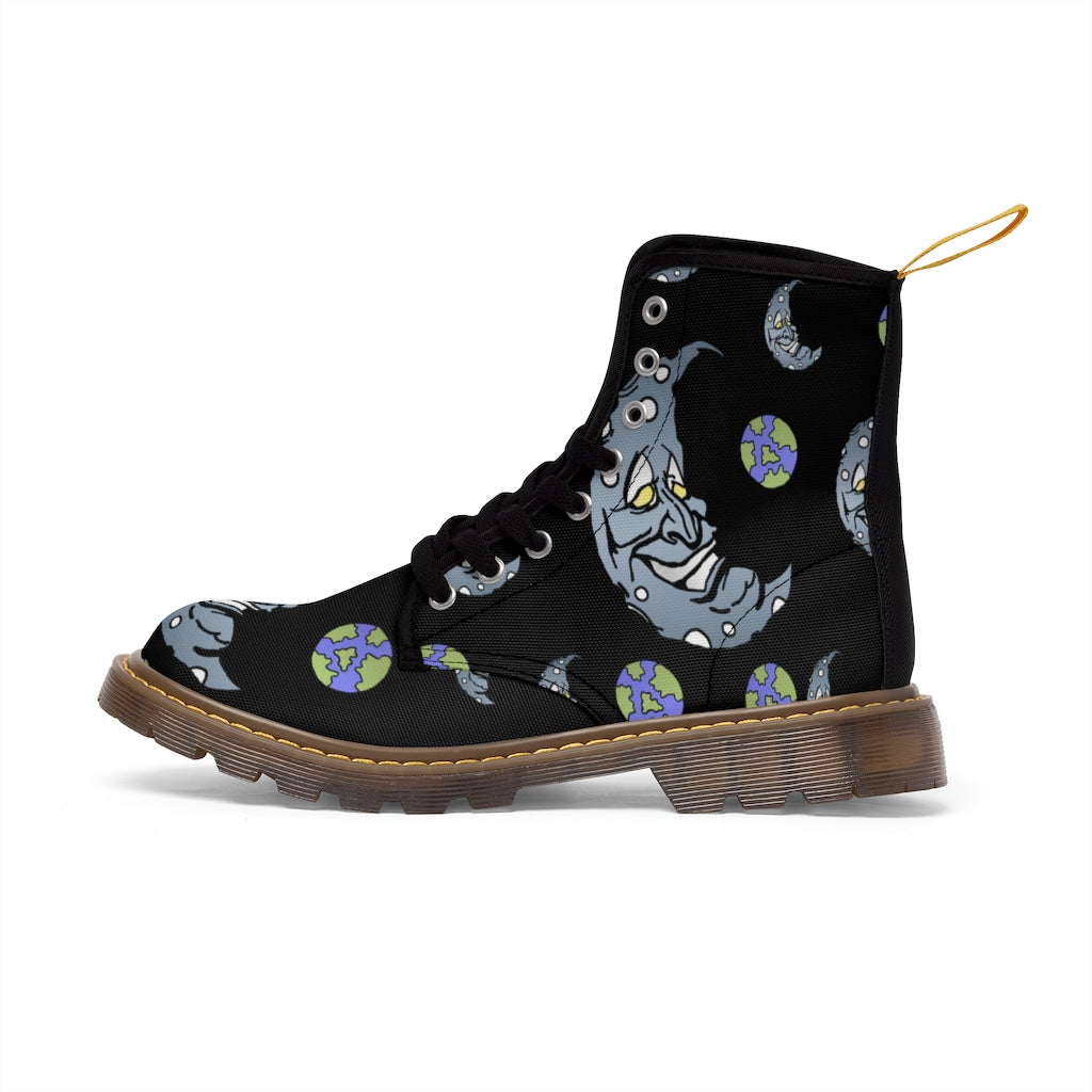 Silver Moon Men's Canvas Boots