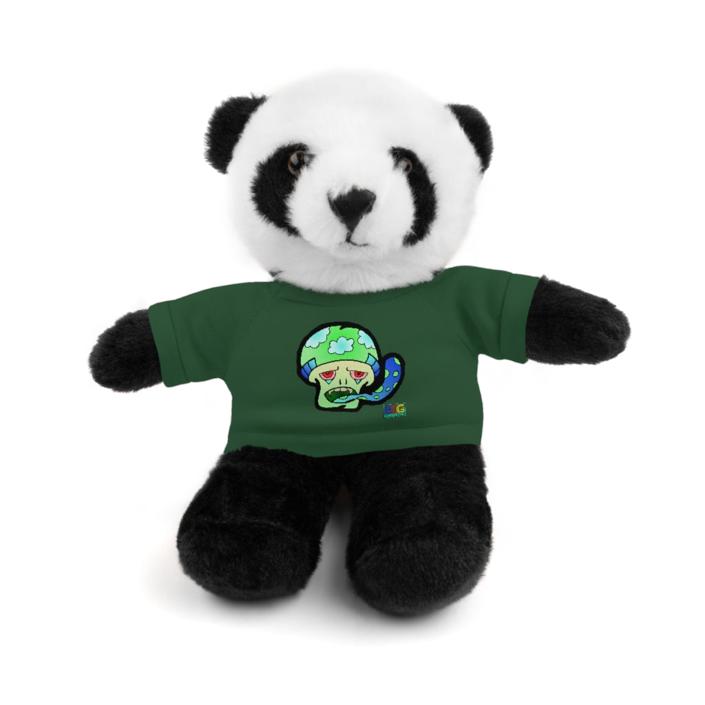 Green Shroom Stuffed Animals with Tee