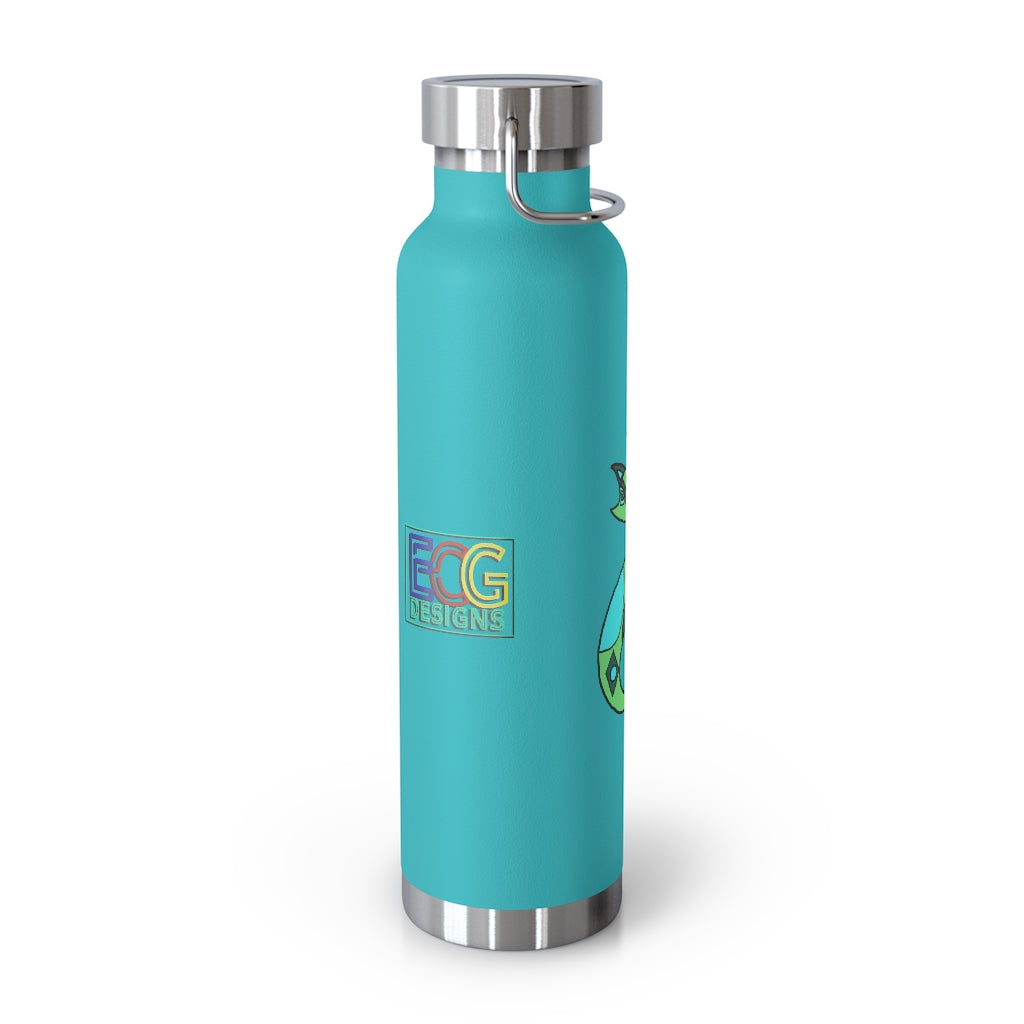 Green Cat 22oz Vacuum Insulated Bottle