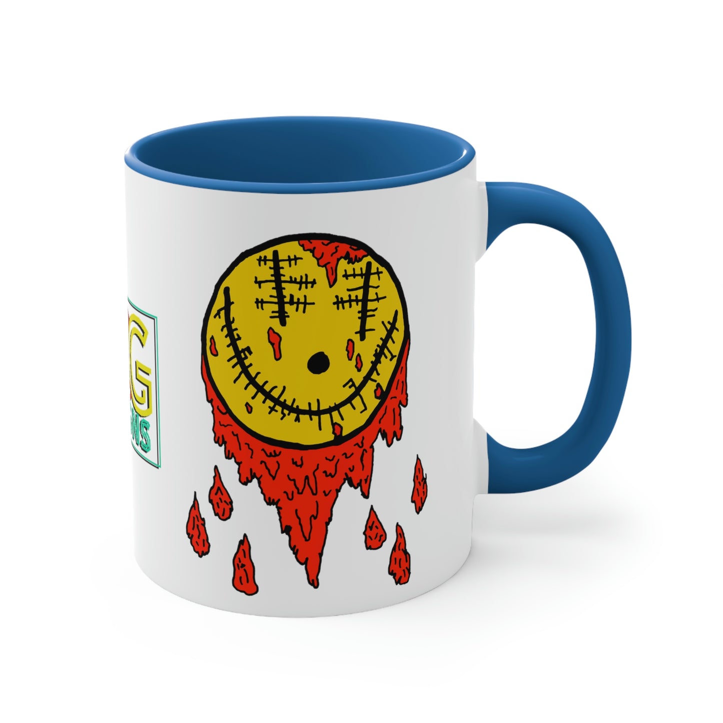 The Bloody Smile Accent Coffee Mug, 11oz