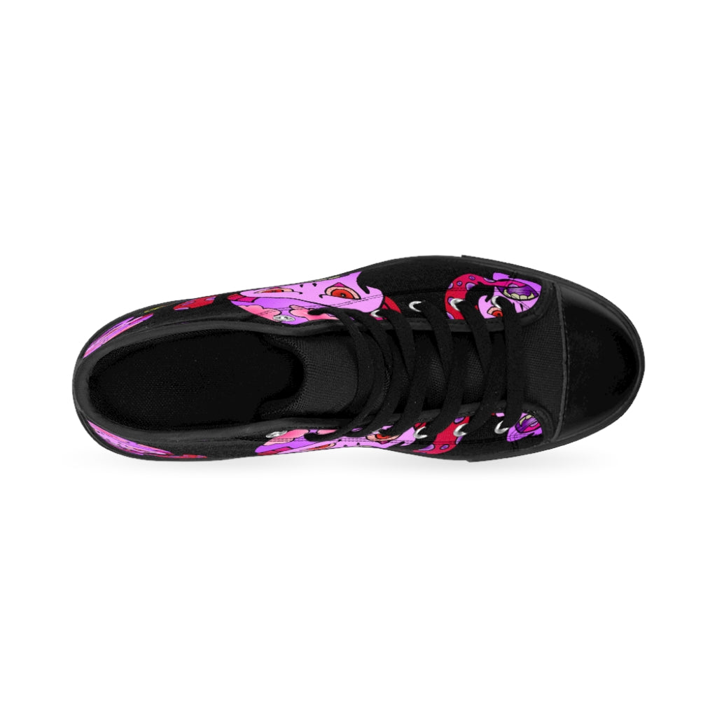 Pink Shroom Women's High-top Sneakers