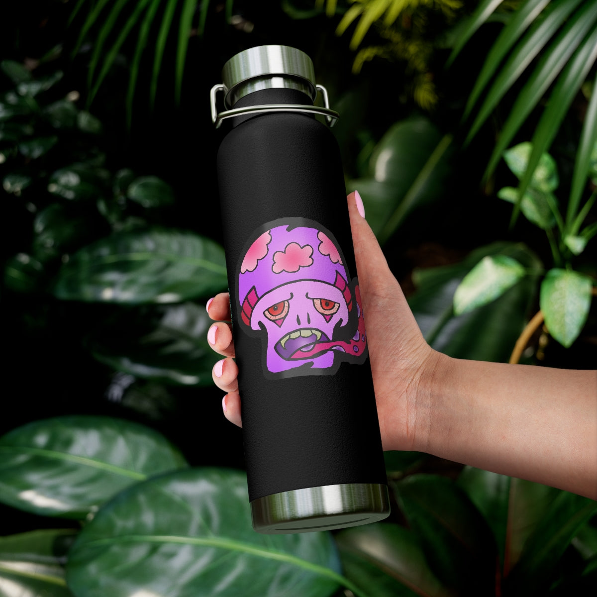 Pink Shroom 22oz Vacuum Insulated Bottle