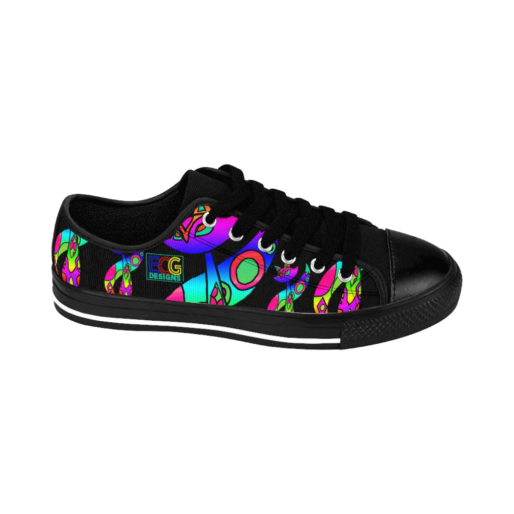 Rainbow Cat Men's Sneakers