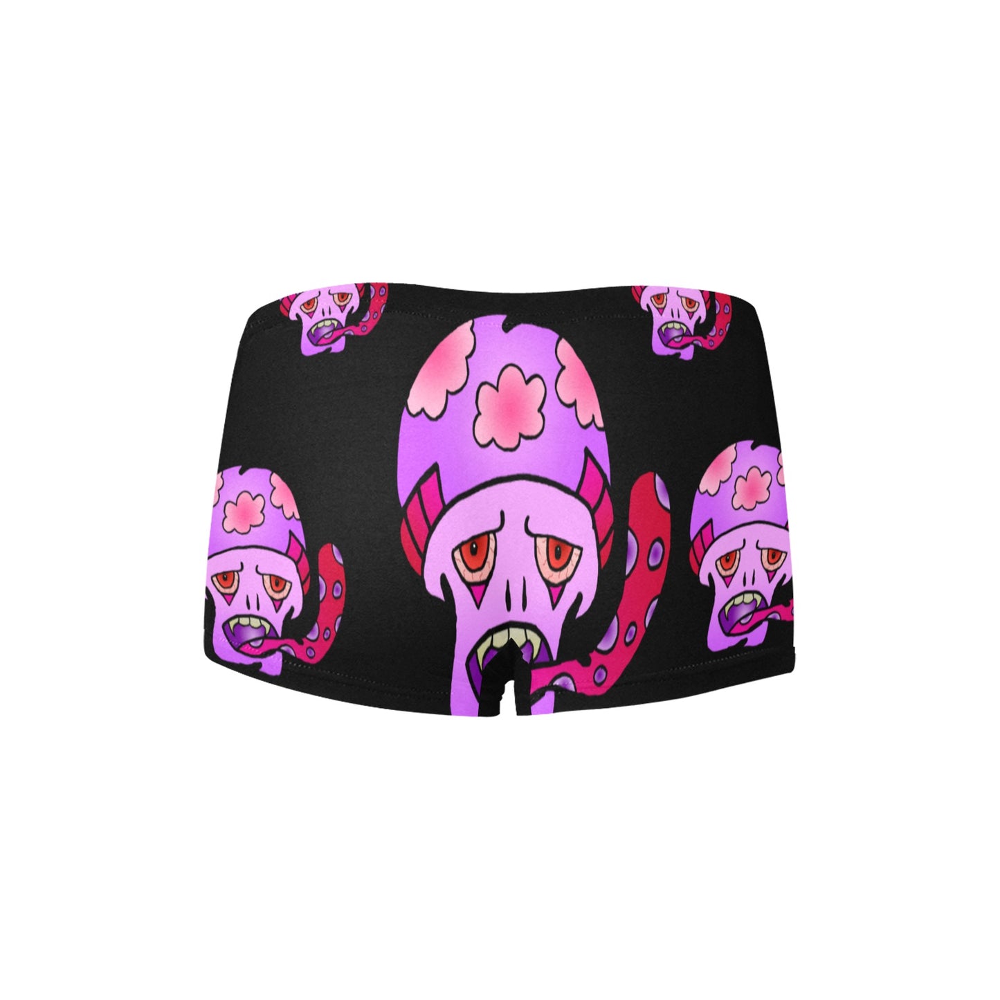 Pink Shroom Women's All Over Print Boyshort Panties (Model L31)