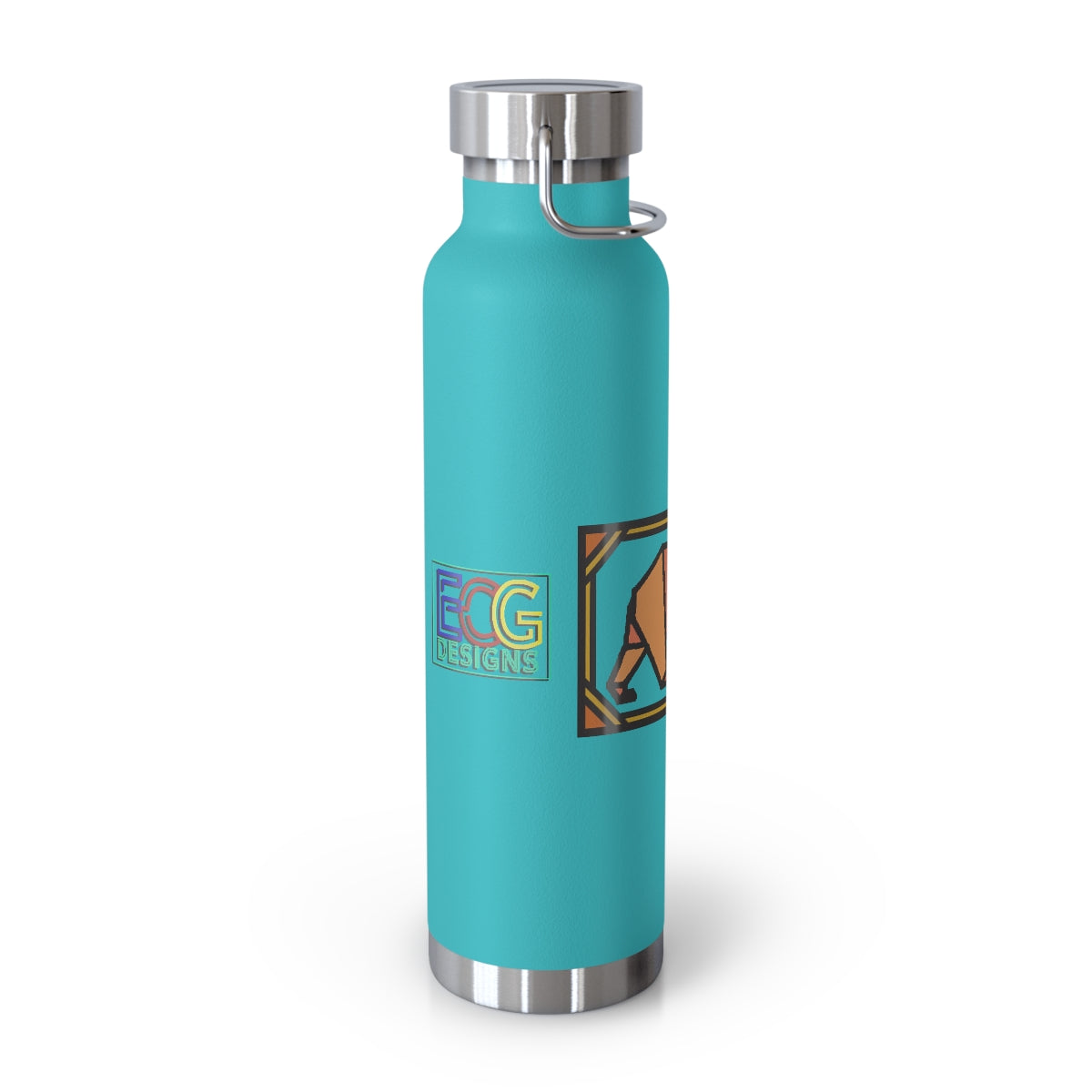 Orange Box Bear 22oz Vacuum Insulated Bottle