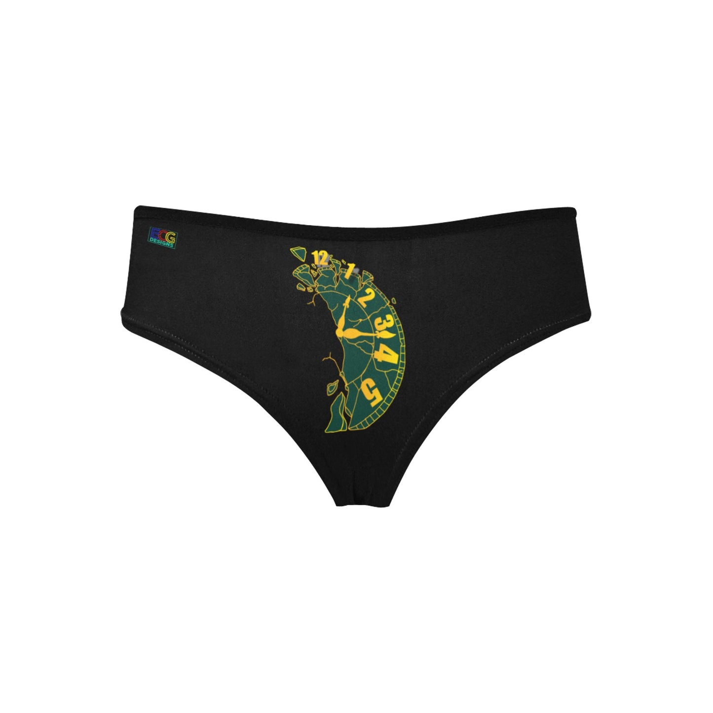 Broken Clock Women's Hipster Panties (Model L33)