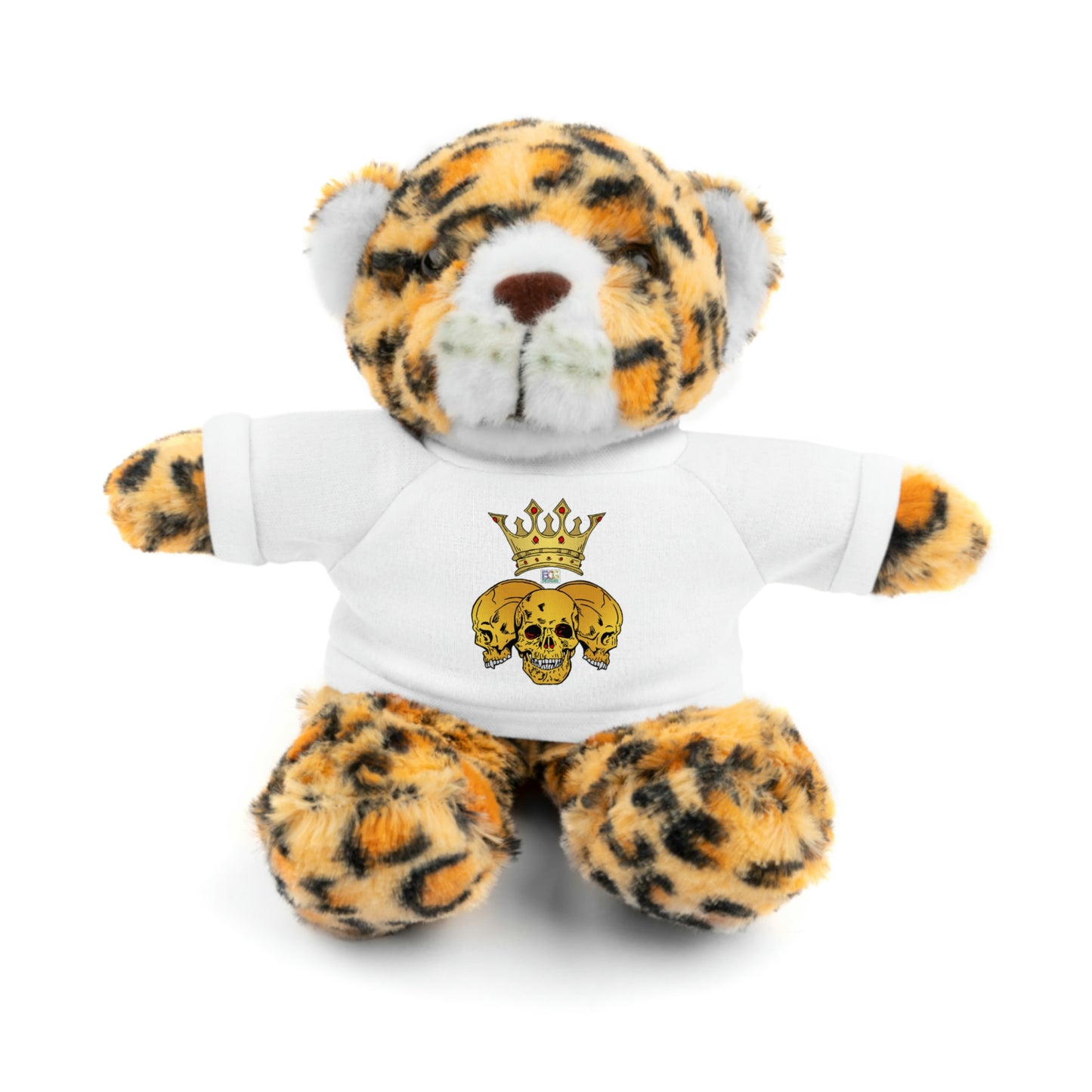 Triple Skull Crown Stuffed Animals with Tee