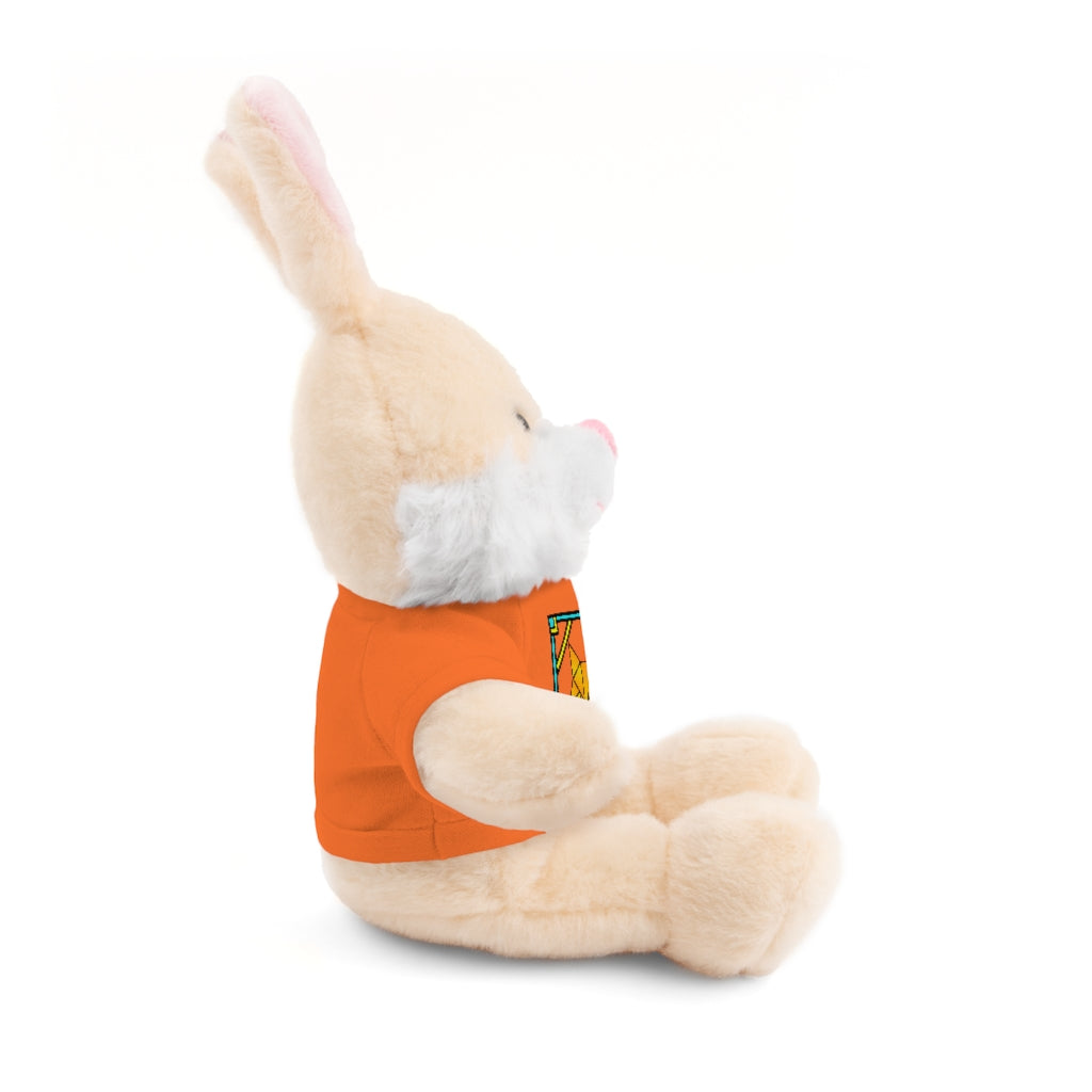 Orange Box Fox Stuffed Animals with Tee