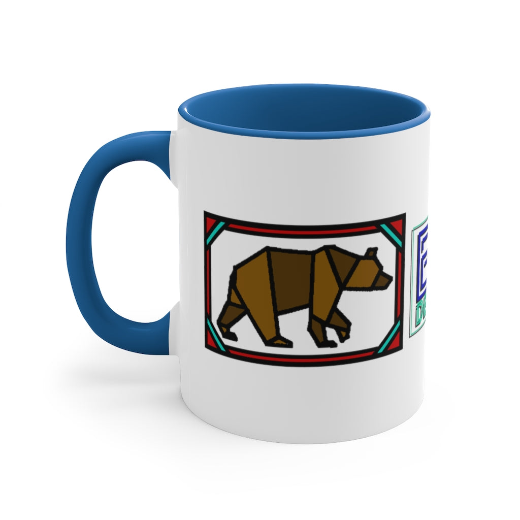 Brown Box Bear Accent Coffee Mug, 11oz