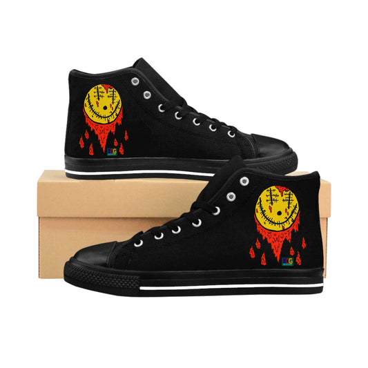 The Bloody Smile Men's Classic Sneakers