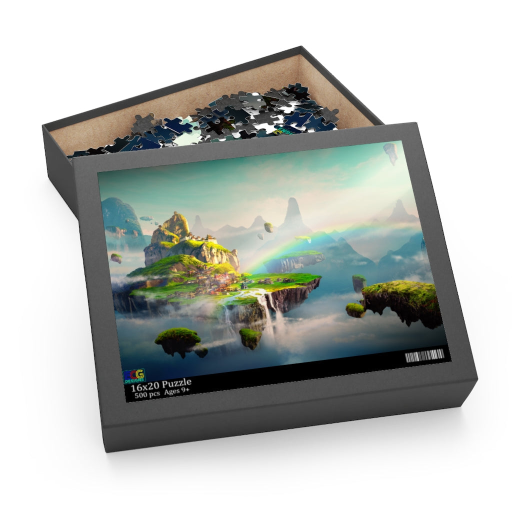 Floating Islands Puzzle (120, 252, 500-Piece)