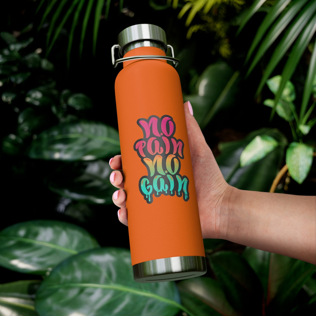 No Pain No Gain 22oz Vacuum Insulated Bottle