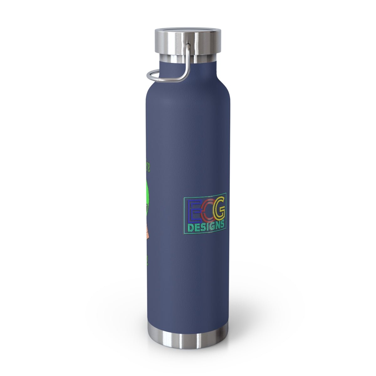 Green Alien 22oz Vacuum Insulated Bottle