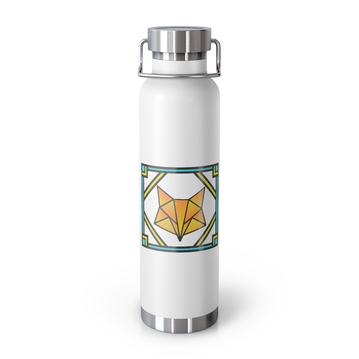 Orange Box Fox 22oz Vacuum Insulated Bottle